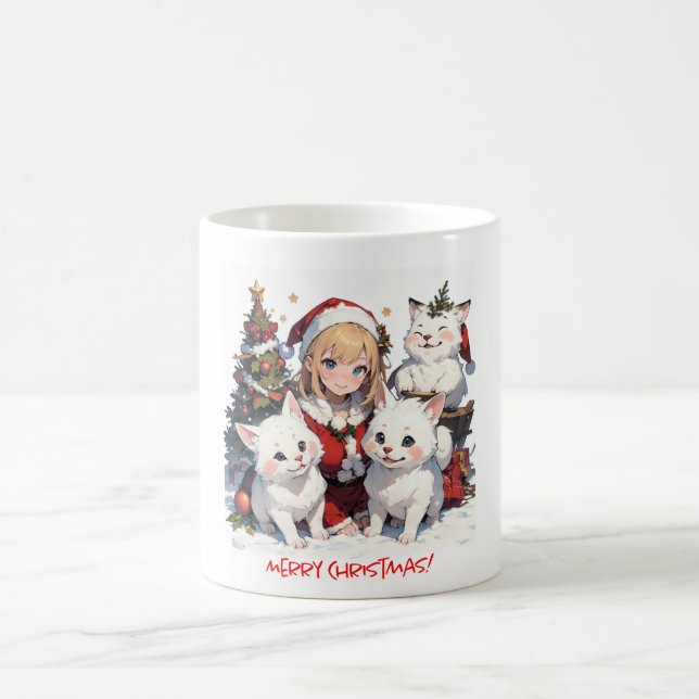 Caneca De Café Anime Weihnachtstasse  (Centro)