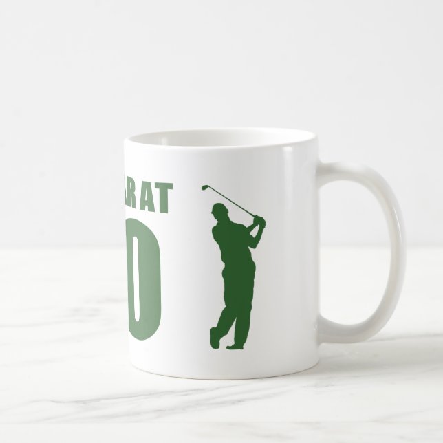 Caneca De Café Aniversário 70 do Golfer (Direita)