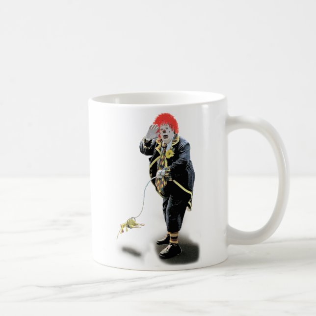 Caneca De Café Aniversário Clown Mug (Direita)