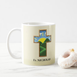 Caneca De Café Aniversário Cruz Personalizada