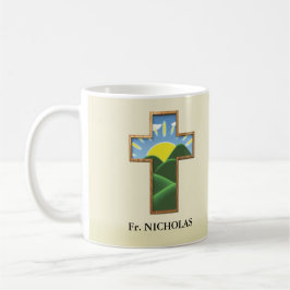 Caneca De Café Aniversário Cruz Personalizada