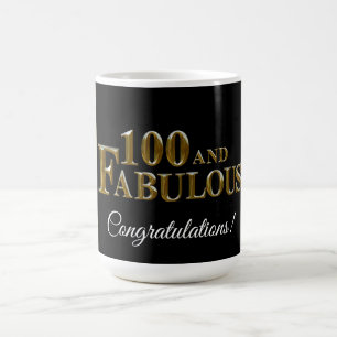Caneca De Café Aniversário de 100 anos
