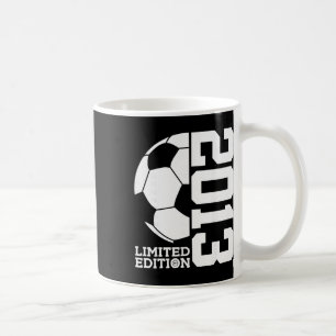 Caneca De Café Aniversário de 13 anos Soccer Edição Limitada 2013