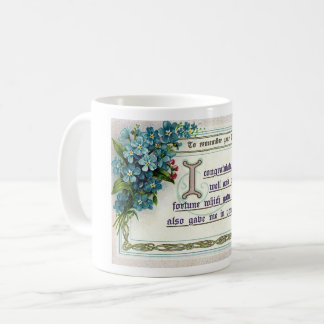 CANECA DE CAFÉ ANIVERSÁRIO DE 1910 A GREETING POSTCARD ART