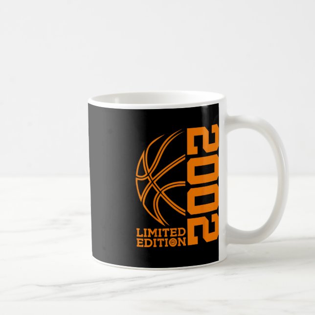Caneca De Café aniversário de 21 anos BASKETBALL LIMITED EDITION  (Direita)