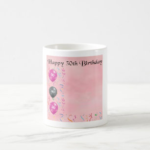 Caneca De Café aniversário de 30 anos personalizado Mug de Desig