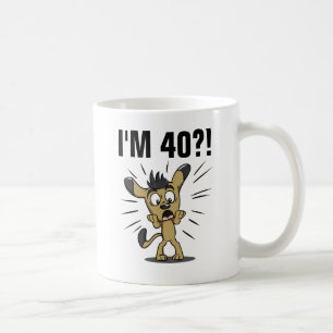 Caneca De Café aniversário de 40 anos Funny Coffee Mugs