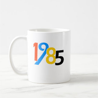 Caneca De Café aniversário de 40 anos Vintage 1985, Presentes De 