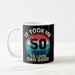 CANECA DE CAFÉ ANIVERSÁRIO DE 50 ANOS
