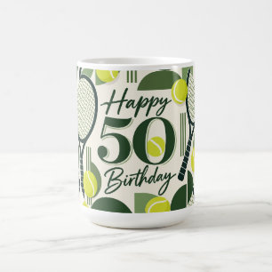 Caneca De Café Aniversário de 50 anos de Tênis