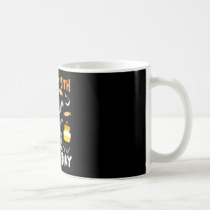 Caneca De Café aniversário de 5 anos crianças esqueleto engraçado