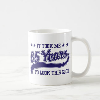 Caneca De Café Aniversário de 65 anos