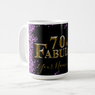 Caneca De Café Aniversário de 70 anos