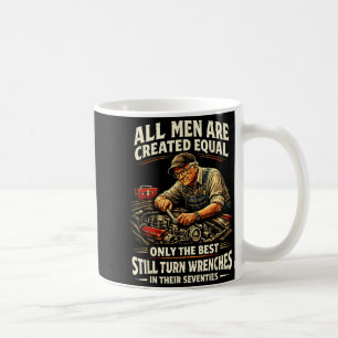 Caneca De Café Aniversário de 70 anos do homem chave de fenda mec