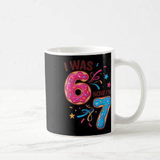 Caneca De Café Aniversário de 7 Anos Era 6 Agora Eu Sou 7 67 Home