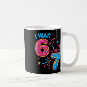 Caneca De Café Aniversário de 7 Anos Era 6 Agora Eu Tenho 7 67 Cr