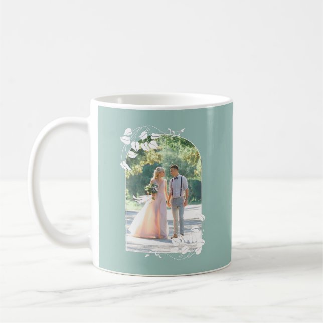 Caneca De Café Aniversário de Casamento Personalizado (Esquerda)