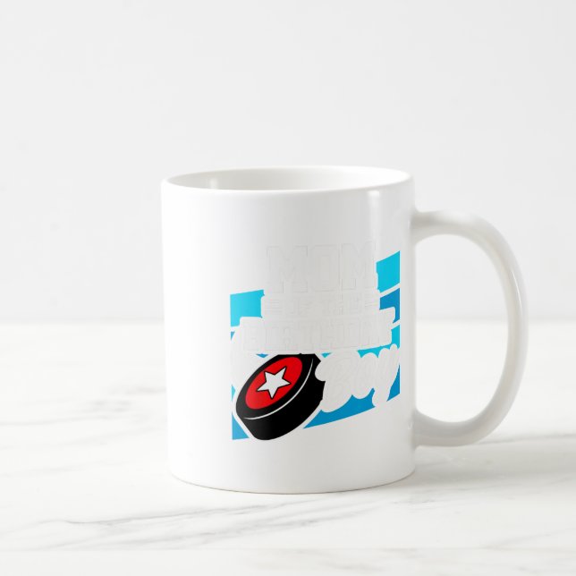 Caneca De Café Aniversário de Hockey - Mãe de Aniversário - Nasci (Direita)