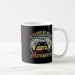 Caneca De Café Aniversário De Menino De 11 Anos Sendo Incrível Jo