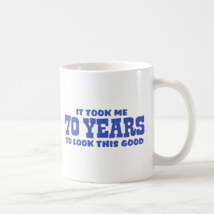 Caneca De Café aniversário do 70