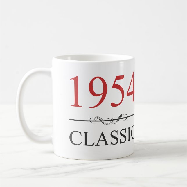 Caneca De Café Aniversário do 70 Clássico 1954 (Esquerda)