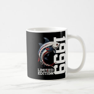 Caneca De Café Aniversário do Angler Edição Limitada de Pesca 199