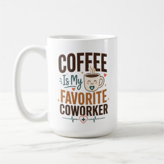 Caneca De Café Aniversário do Café É Meu Colega de Trabalho Favor