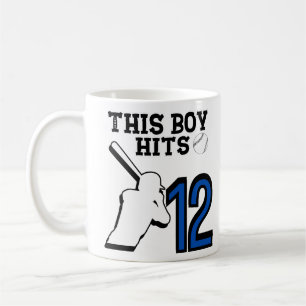 Caneca De Café Aniversário do Futebol - Menino de 12 anos - Anive