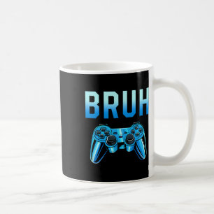 Caneca De Café Aniversário do Irmão Gamer Meme Bruh Dito Divertid