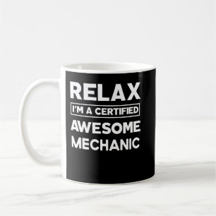 Caneca De Café Aniversário do trabalho de trabalho incrível certi
