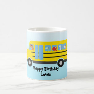 Caneca De Café Aniversário engraçado do restaurante DINO