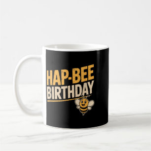 Caneca De Café Aniversário Feliz Abelha Presente Divertido Amante