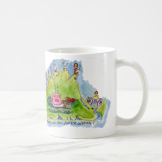 Caneca De Café aniversário no vinhedo!