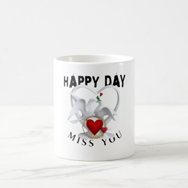 Caneca De Café Aniversário Personalizado, Ideia de Presente de An (Centro)
