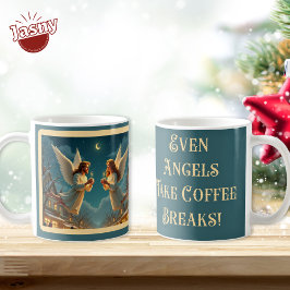 Caneca De Café Anjo Café Break