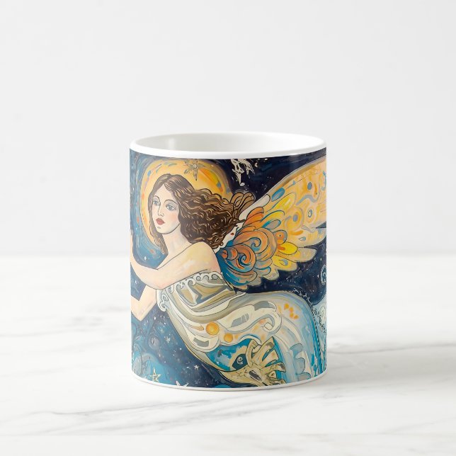 Caneca De Café Anjo Cósmico  (Centro)
