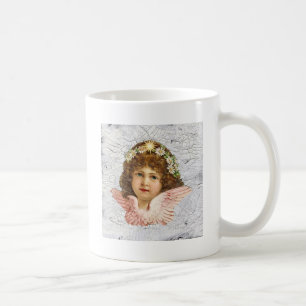 Caneca De Café Anjo Crackled