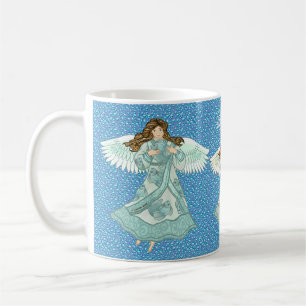 Caneca De Café Anjo cristão do oceano