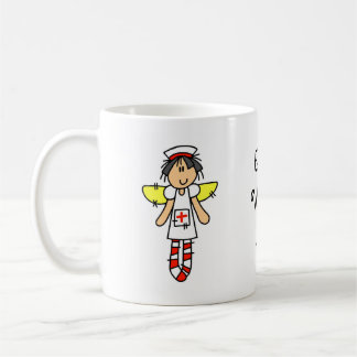 Caneca De Café Anjo da enfermeira