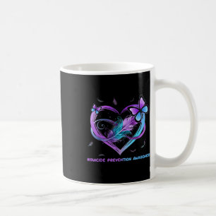 Caneca De Café Anjo da Fita de Sensibilização para o Suicídio, Su