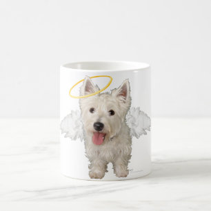 Caneca De Café Anjo-da-guarda de Westie