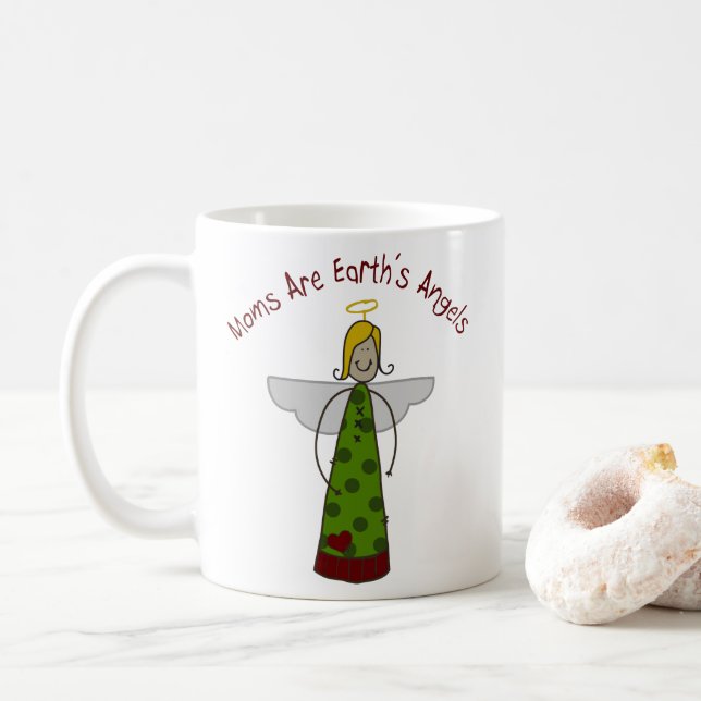 Caneca De Café  Anjo da Terra (Com Donut)