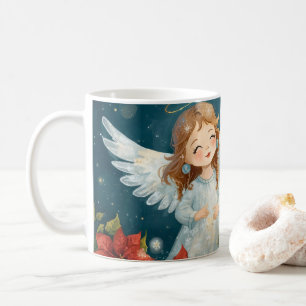 Caneca De Café Anjo de Natal