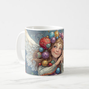 Caneca De Café Anjo de Natal