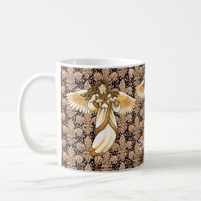 Caneca De Café Anjo de Ouro  (Esquerda)