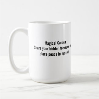 Caneca De Café Anjo do Jardim Mágico