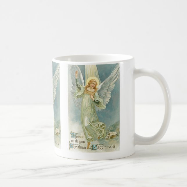 Caneca De Café Anjo do Natal (Direita)