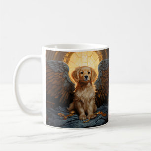 Caneca De Café Anjo do ouro Retriever