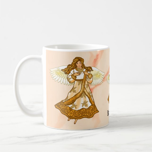 Caneca De Café Anjo do Outono (Esquerda)