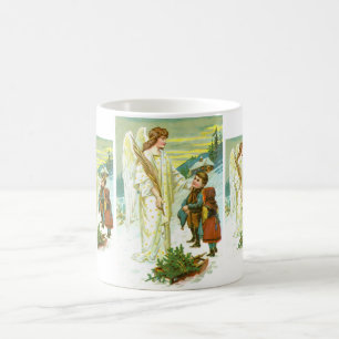 Caneca De Café Anjo e crianças